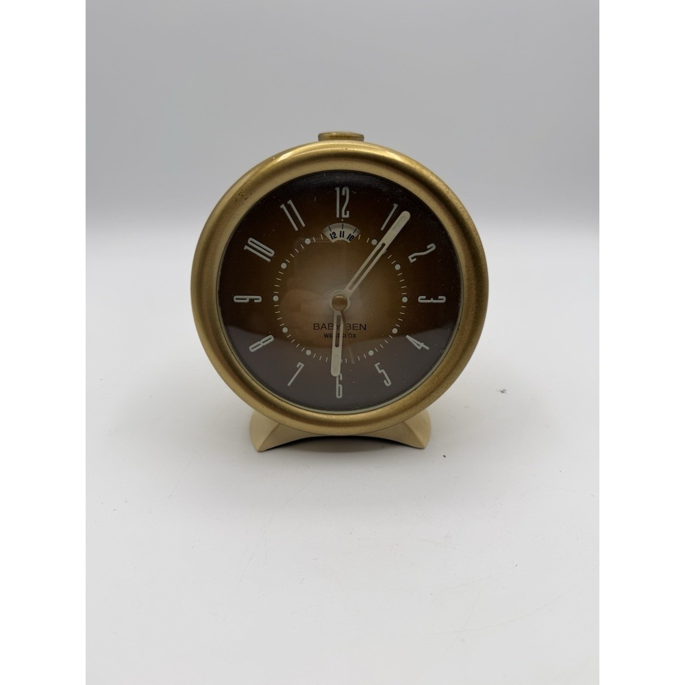 Vintage Baby Ben Westclock Clock Wind Up